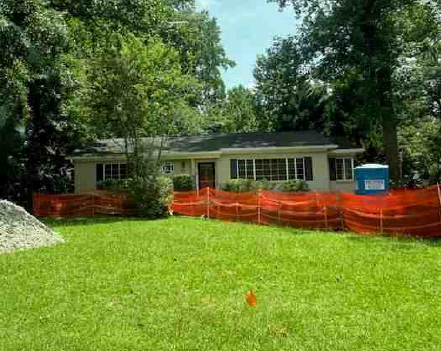 Ground-up refinance loan for a single family home in Atlanta, GA with a $1,010,000 loan amount and $696,000 construction budget