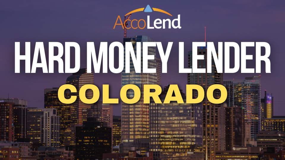 hard money lender in Colorado