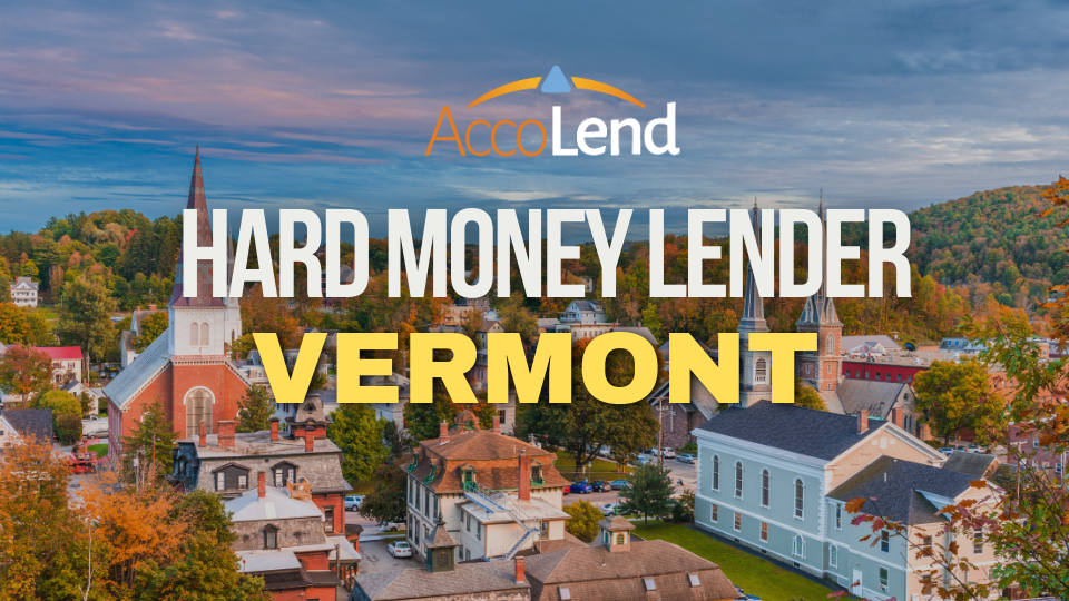 hard money lender in Vermont